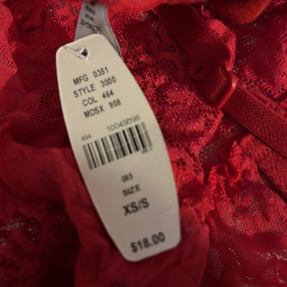 Victoria Secret Lace Ruffles Garter - Size XS/S - Picture 2 of 7